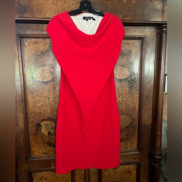 EUC Theory- Red Dress. Size M. - Picture 1 of 5